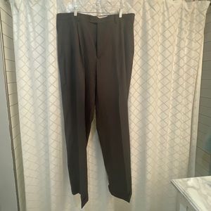 38x34 Alan Flusser gray pants men’s dress slacks